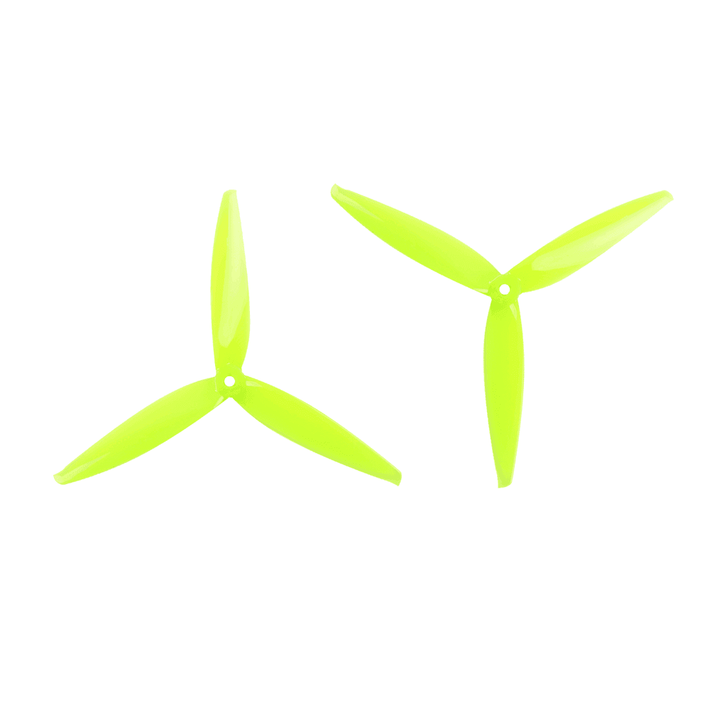 Gemfan Flash 7040-3 / 7" Tri-Blade Cinelifter/Macro FPV Drone Props (4 Pack) - Choose Color