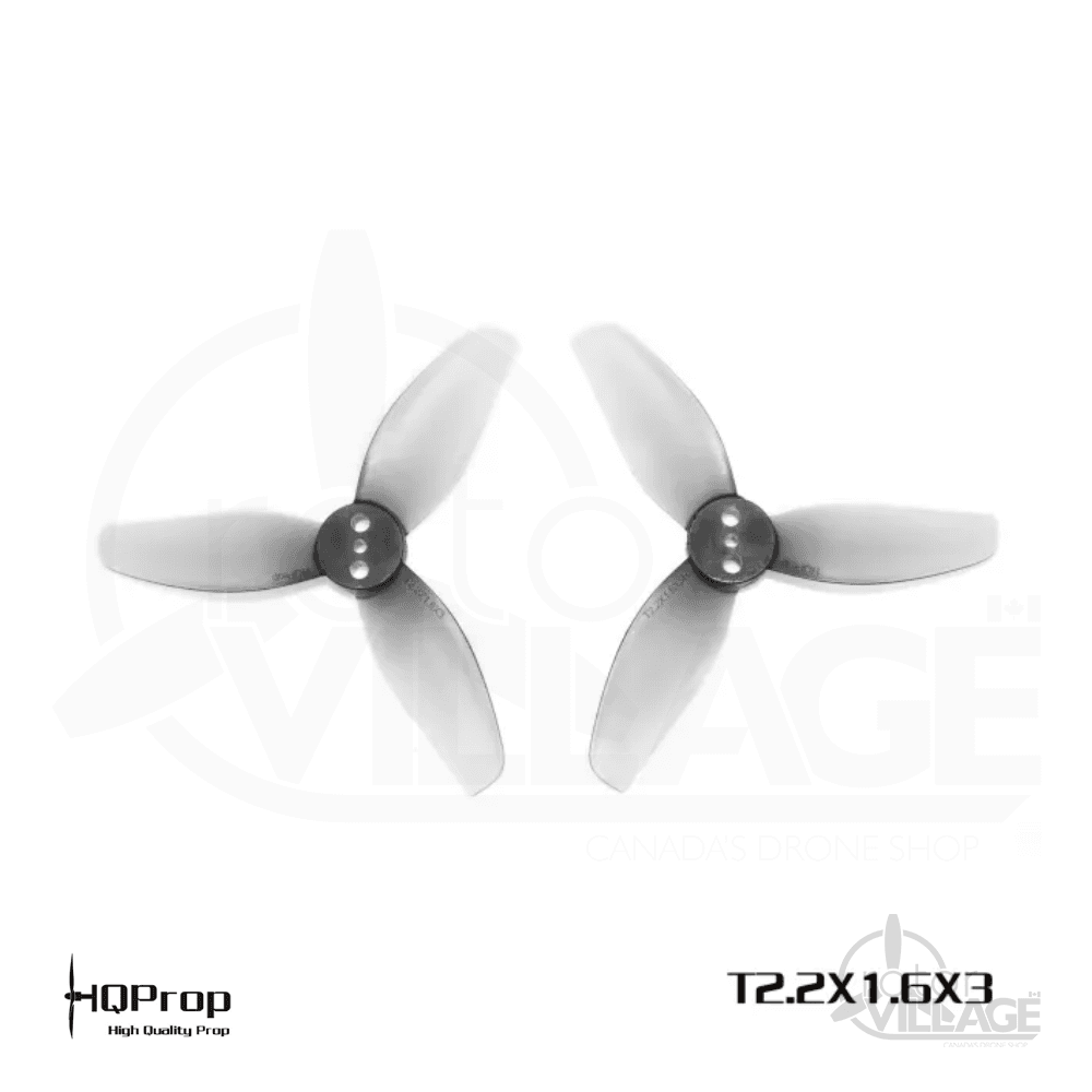 HQProp T2.2X1.6X3 Grey (2CW+2CCW)