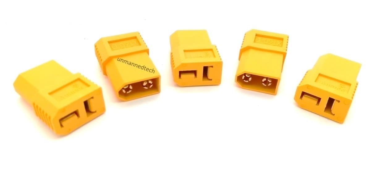 XT60 Male to Dean Style Female Adapter Connector (Pack of 5) for fpv drones