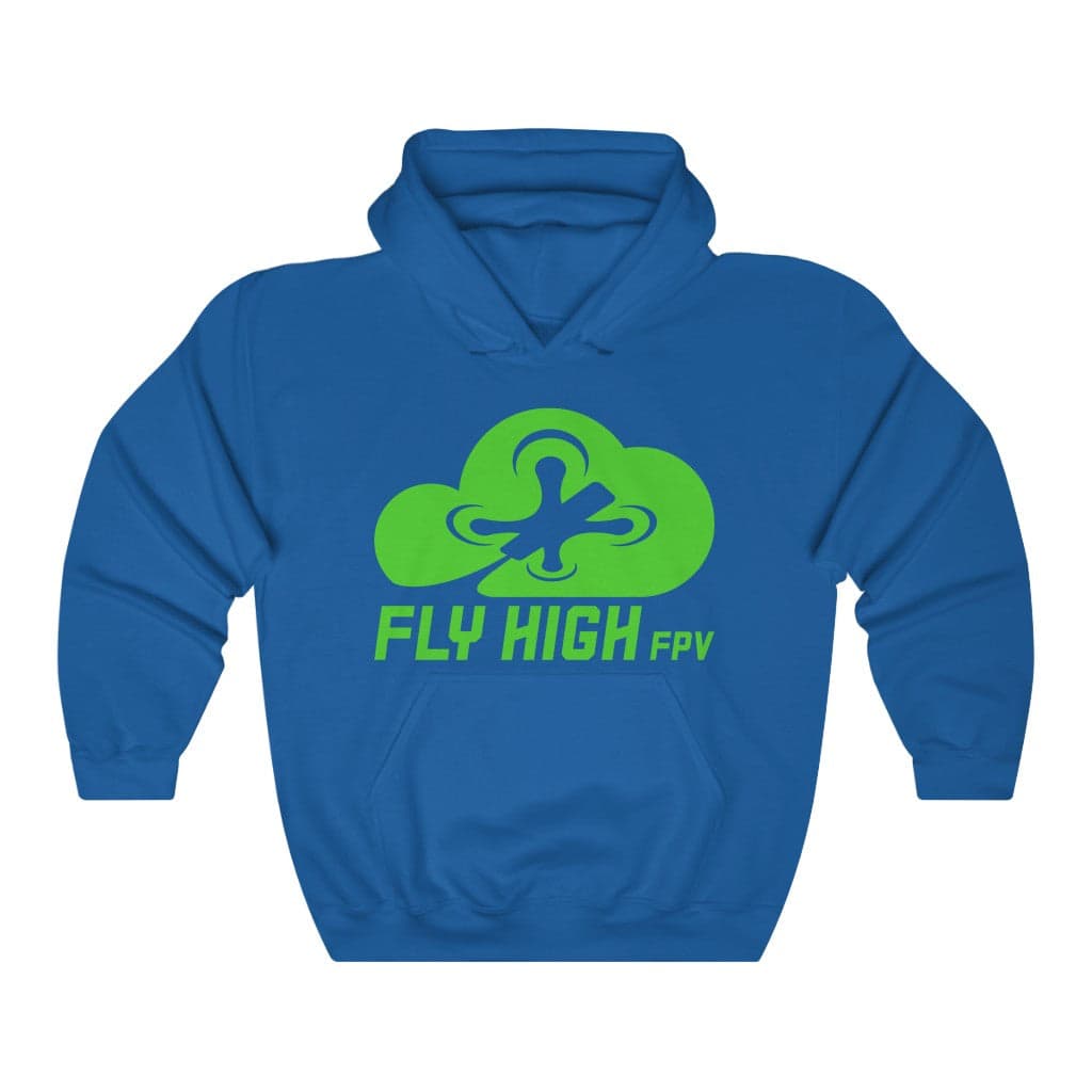 Fly High FPV Hoodie (Tango2 approved) - Green Logo for fpv drones 410