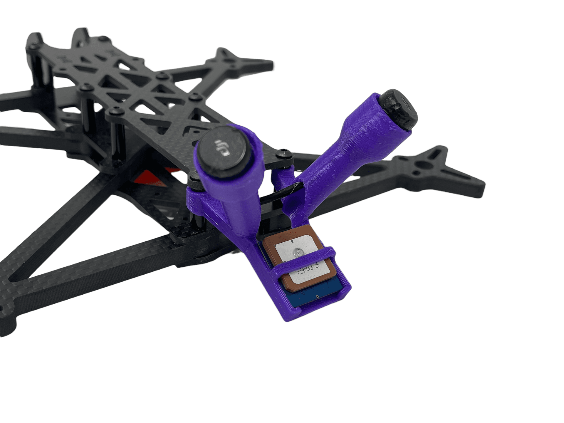 HGLRC M80 PRO GPS Module & DJI Dual Stock Antenna Standoff Mount (Immortal-T Option) for fpv drones 1