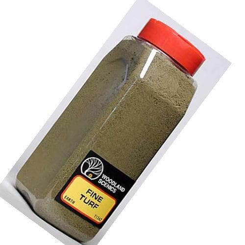 Woodland Scenics T1342 Turf Fine Earth 32 oz Train Scenery for fpv drones