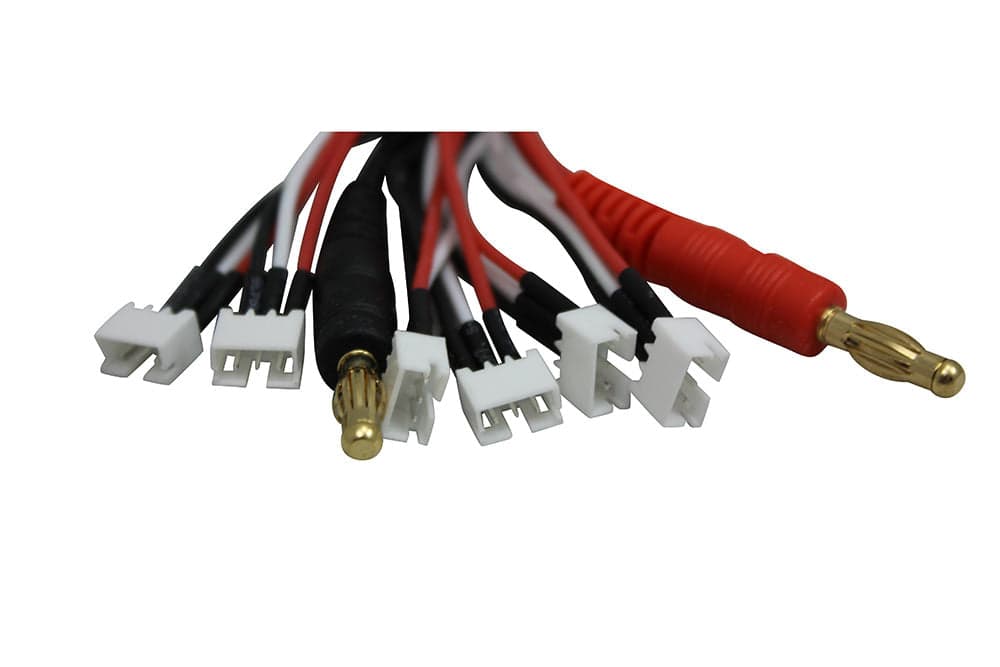 Parallel (6x) 2S JST-PH Charge & Balance Cable for fpv drones 1