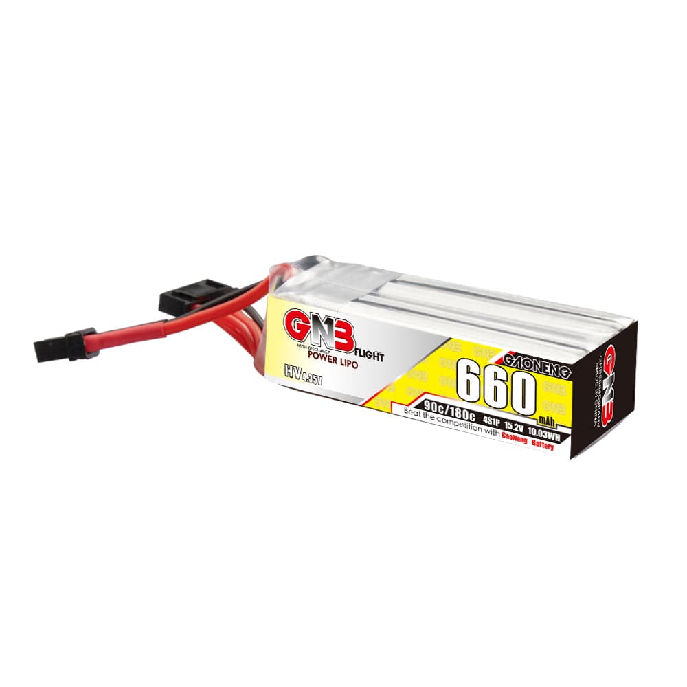 Gaoneng GNB 4S 660MAH 90C HV Li-Po Battery - XT30 for fpv drones 5