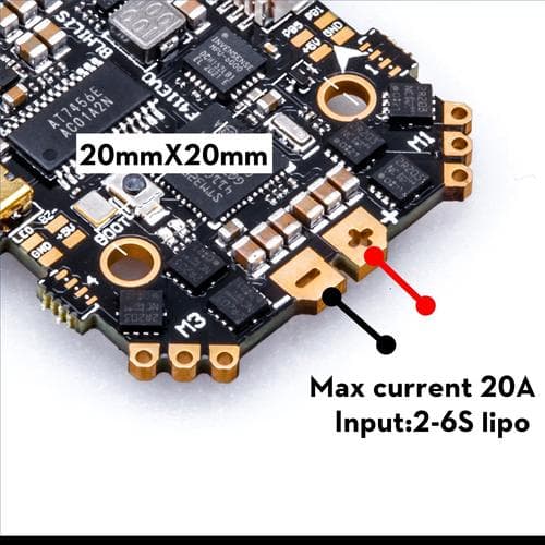 GOKU HDF4 EVO 40A 2-6S AIO DJI PLUG & PLAY ( 20mm X 20mm ) for fpv drones 1
