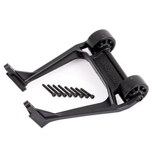 Traxxas 9576 Wheelie bar, black (assembled) - Sledge for fpv drones