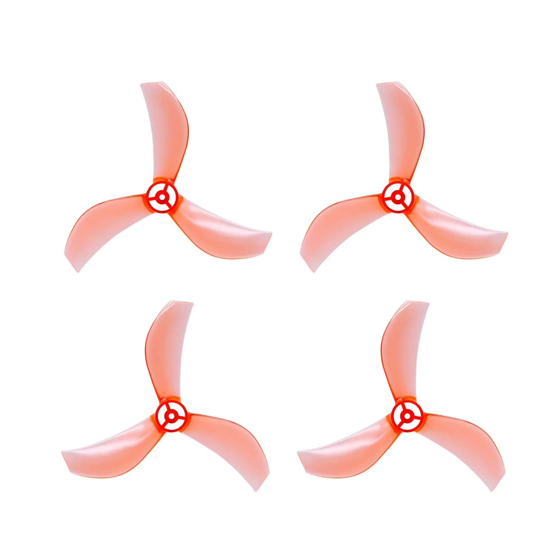 NewBeeDrone Azi 1615-3 / 1.6" Tri-Blade Micro/Whoop FPV Drone Props for 1mm Shaft (8 Pack) - Choose Color for fpv drones 2