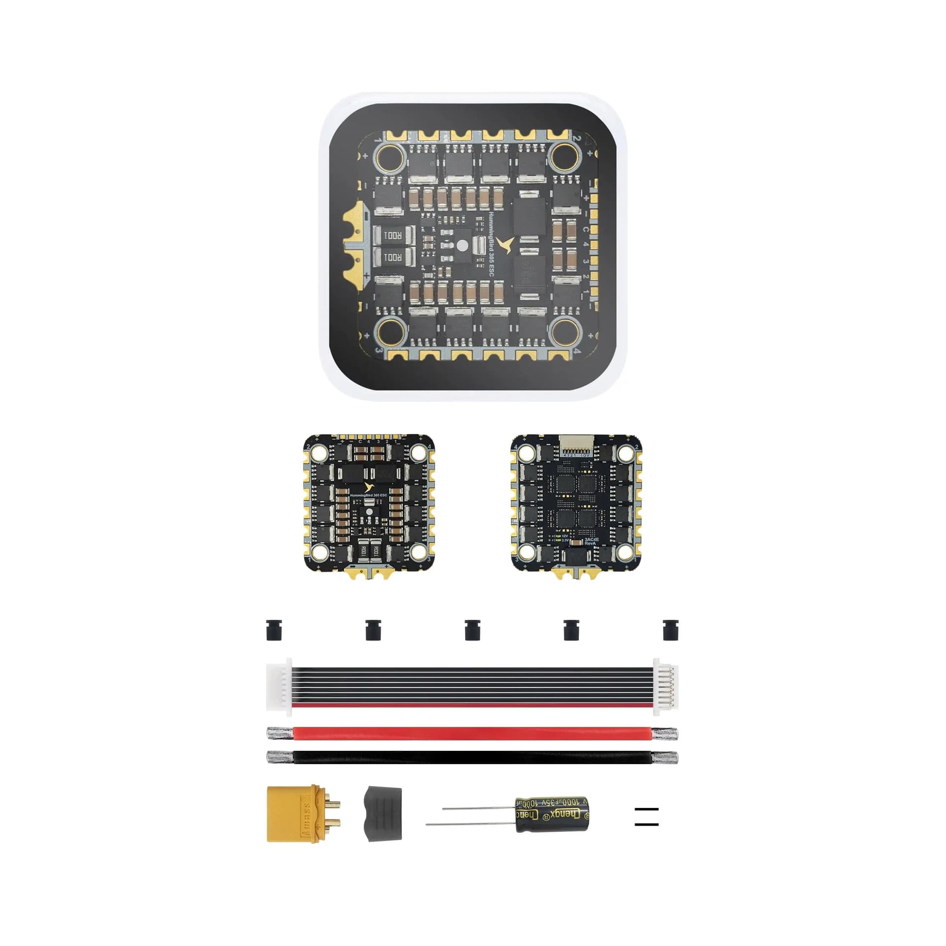 Hummingbird 305 4in1 ESC 80A 2-8S AM32 30x30 Built for Durability & Reliability for fpv drones 2