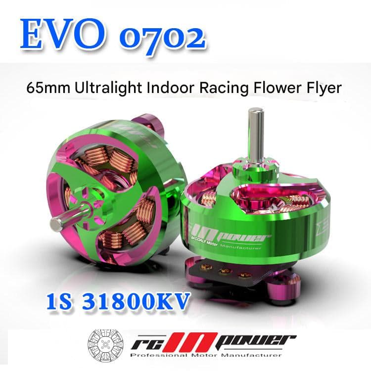 RCinPower Evo 0702 - 31800KV 1S FPV Micro Brushless Motor for fpv drones 2