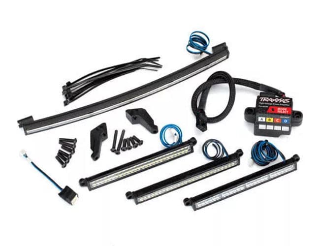 Traxxas 8485 Pro-Scale High Intensity LED Light Kit Unlimited Desert Racer UDR for fpv drones