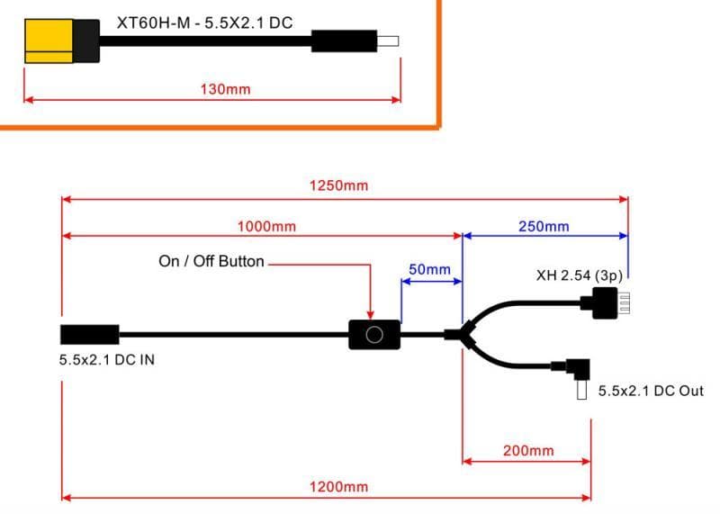 SYK Kable for fpv drones 1