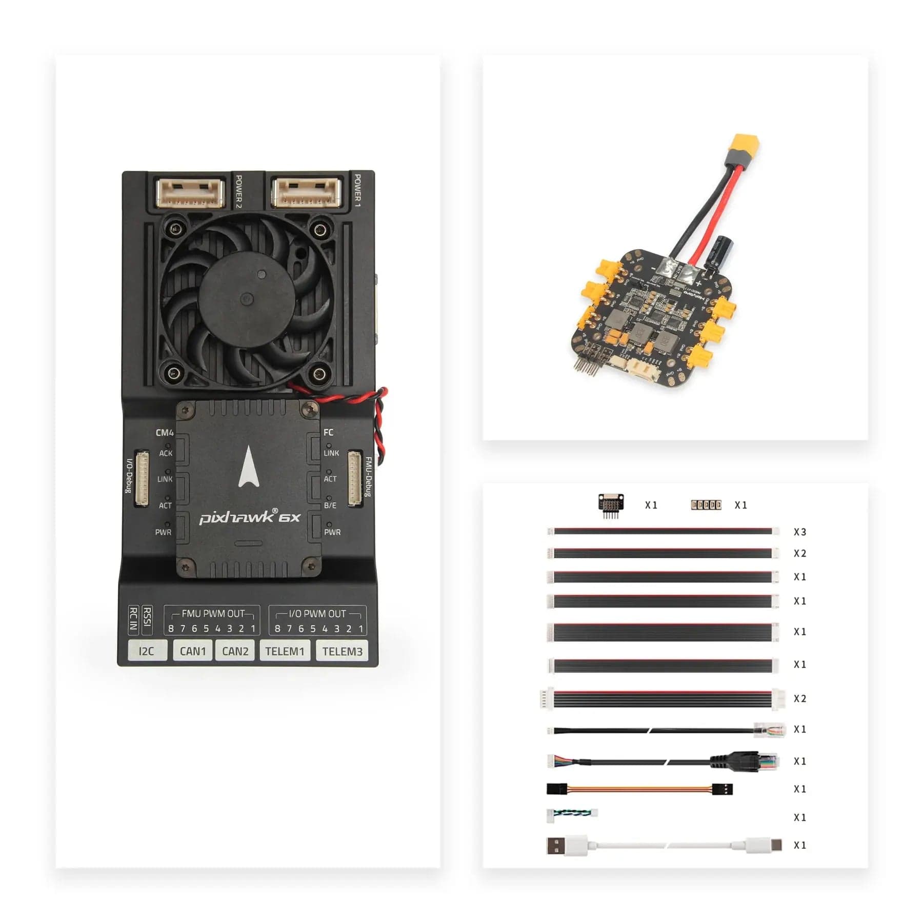 Holybro Pixhawk RPi CM4 Baseboard for fpv drones