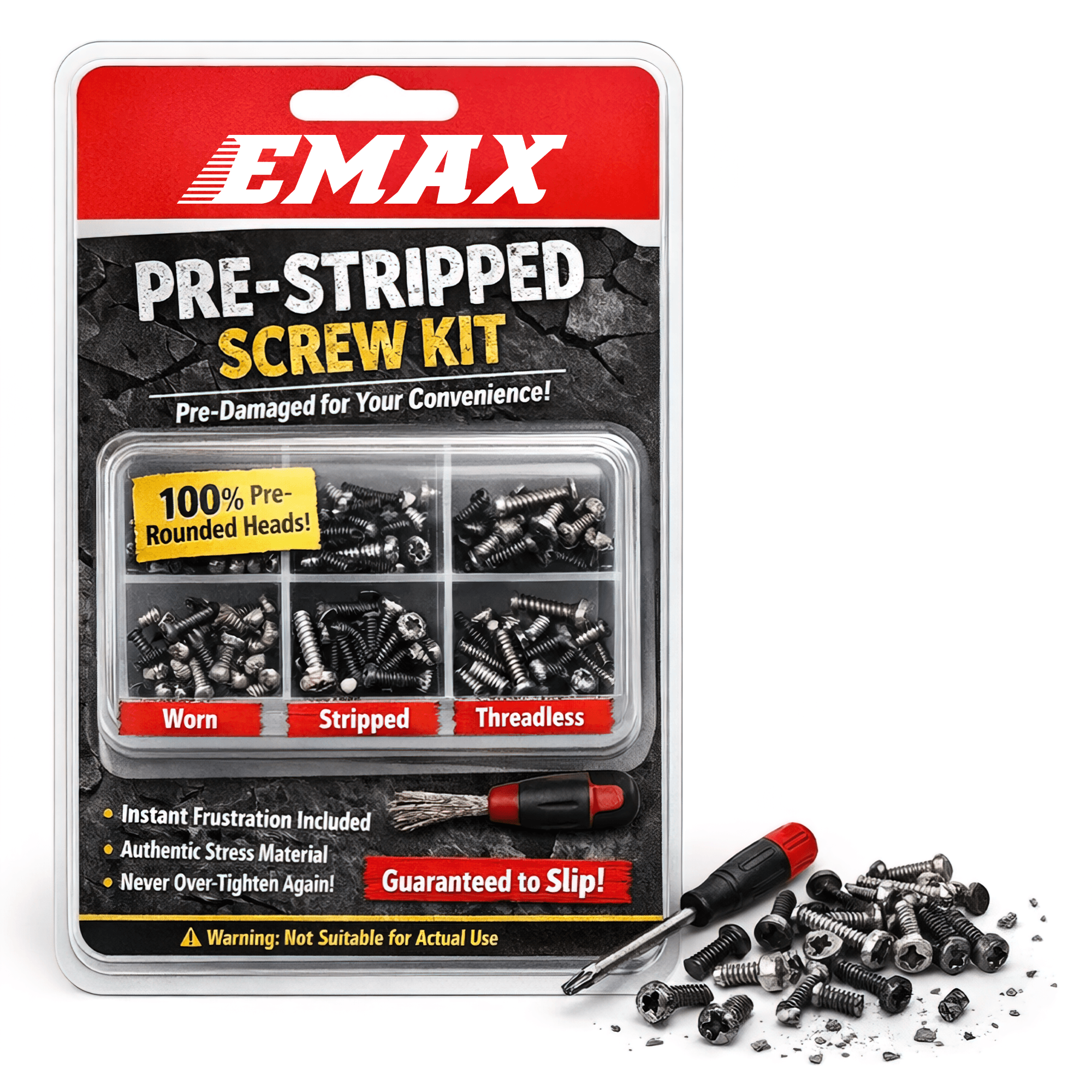 EMAX Pre-Stripped Screw Kit