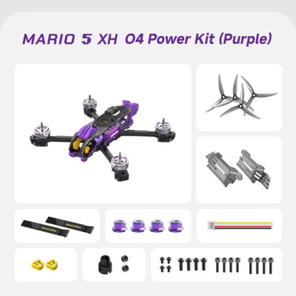 SpeedyBee Mario 5 XH O4 Power Kit BNF Drone - Choose Color