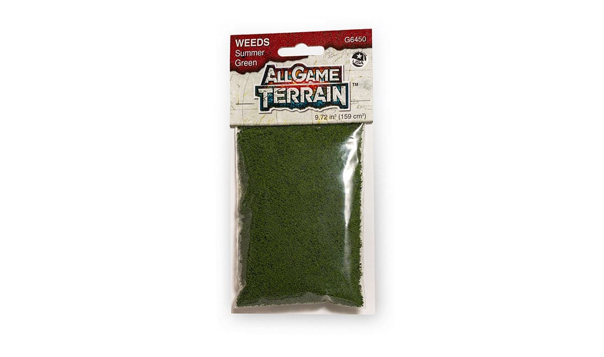 Woodland Scenics G6450 All Game Terrain Weeds Summmer Green for fpv drones