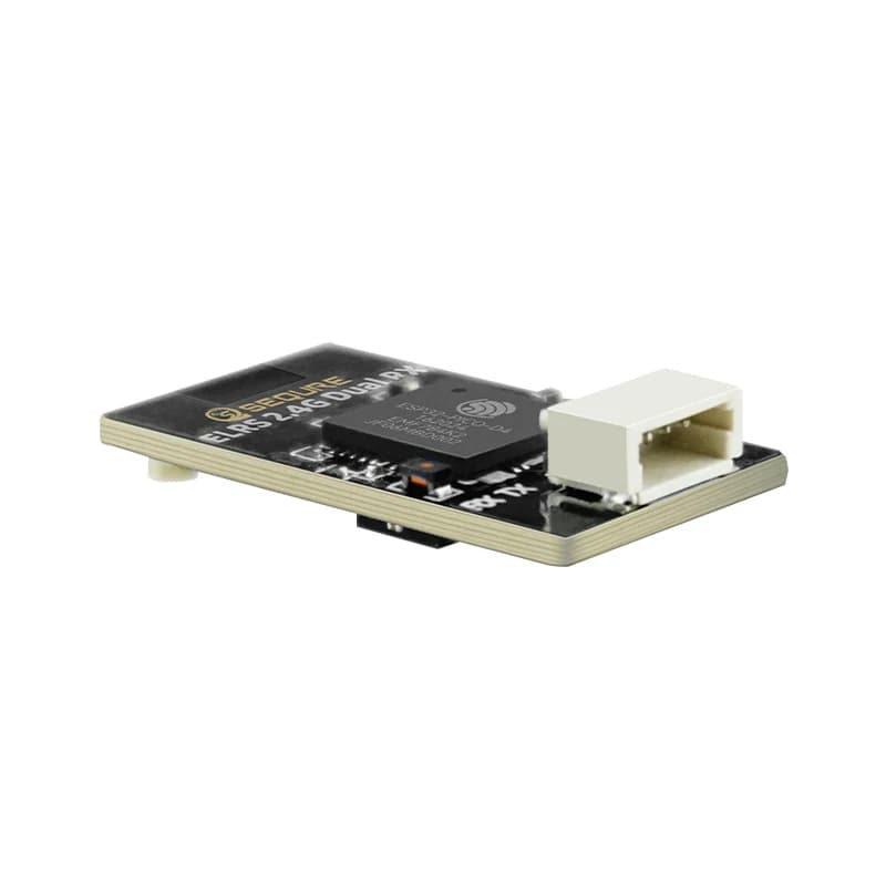 Sequre 2.4GHz High Quality ELRS Receiver w/ Plug - Dual Antenna 80mm+ 220mm for fpv drones 3