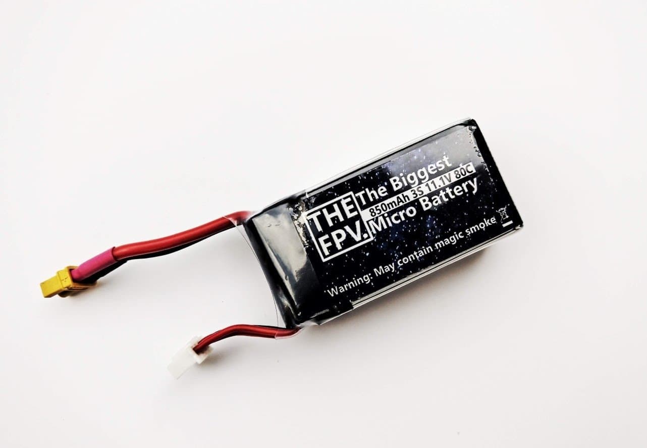 TheFPV 850mAh 3S 80C 11.1V Micro Battery XT30 for fpv drones 8