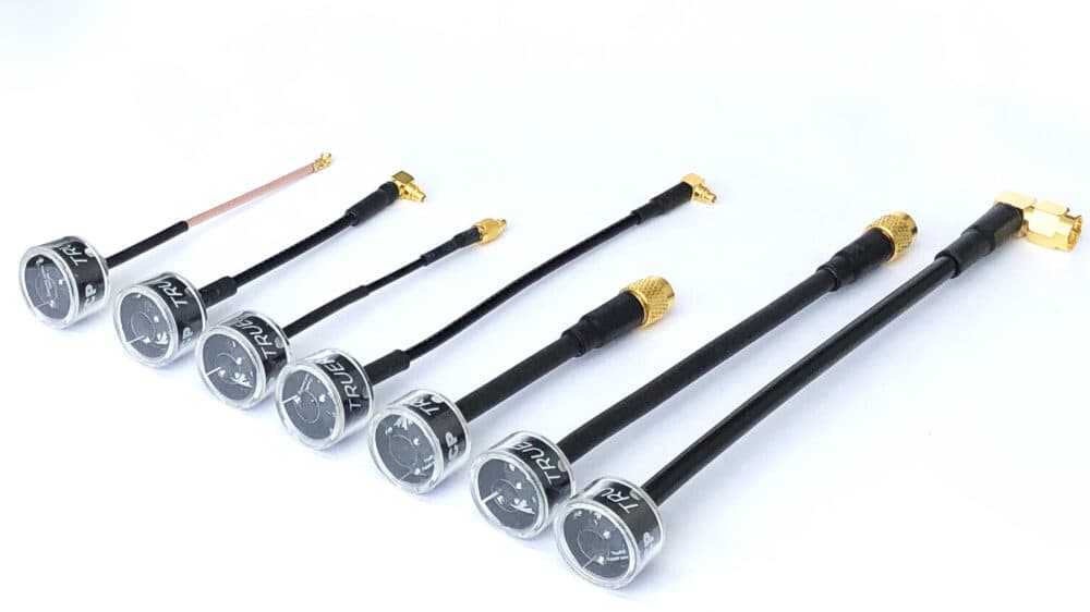 TrueRC OCP 5.8 RP-SMA 115mm Antenna - LHCP for fpv drones