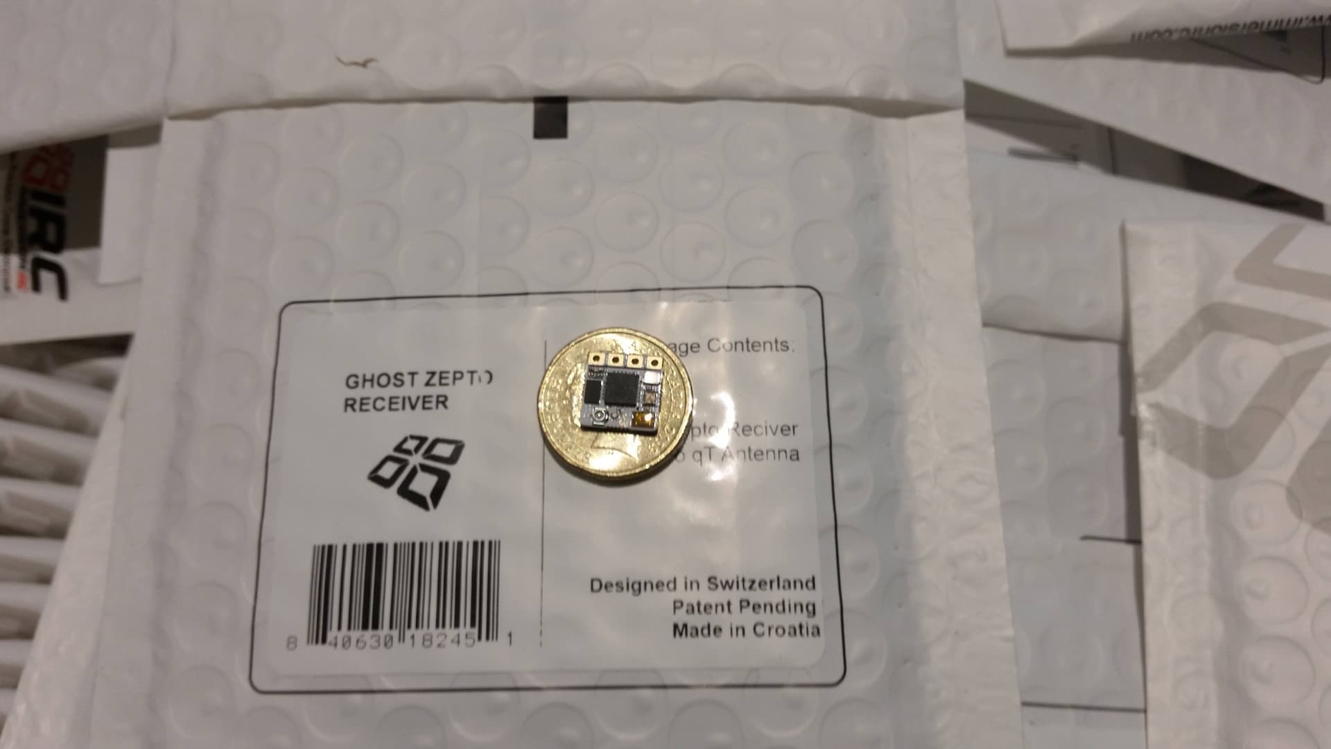 IMMERSIONRC GHOST ZEPTO 2.4GHZ RECEIVER for fpv drones 2