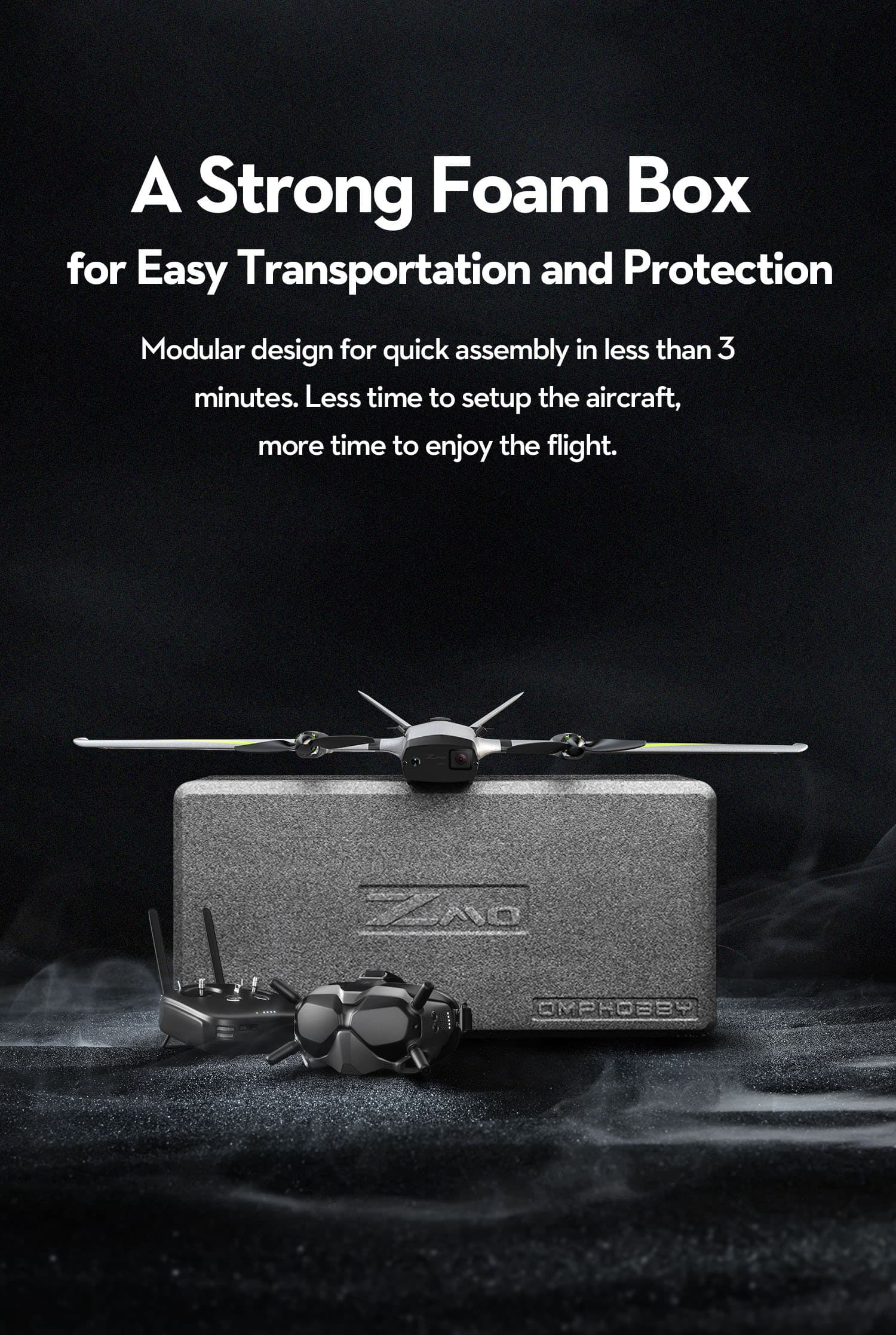 OMP ZMO Pro VTOL Drone for fpv drones 11