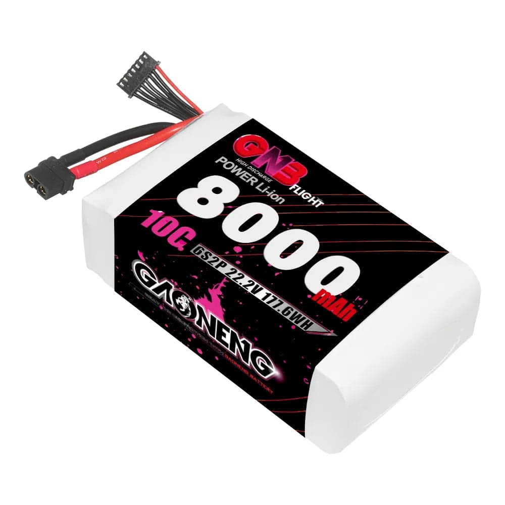 GAONENG GNB 6S 22.2V 8000mAh 10C XT60 Li-ion Battery made with Samsung 21700 [DG] for fpv drones 1