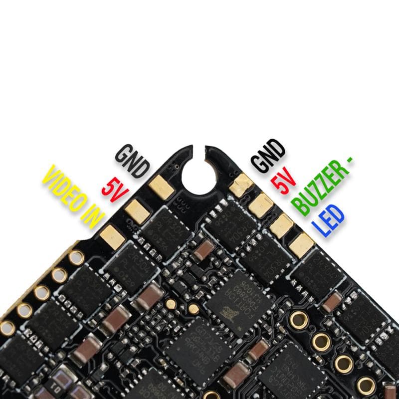 TBS PodRacer AIO Flight Controller + ESC with MPU6000 Gyro for fpv drones 10