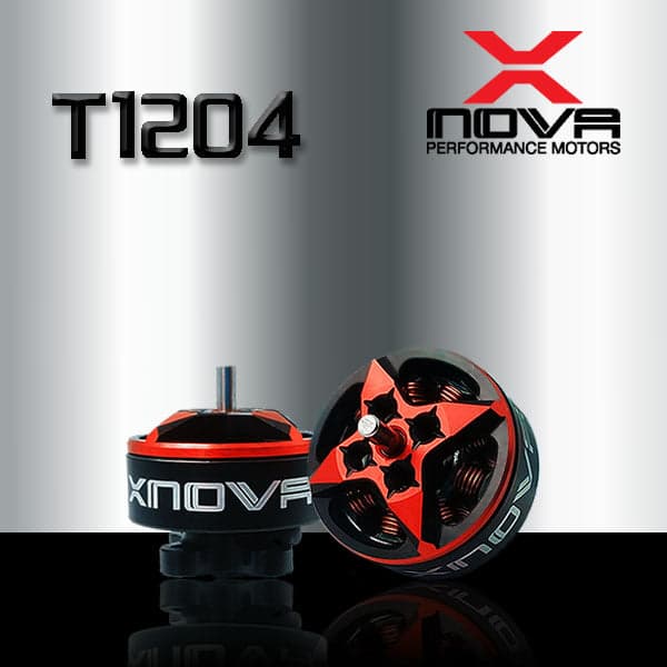 XNova T1204 FPV Racing Series Motor w/ Plug - 6000KV - 4PCS Combo for fpv drones 1