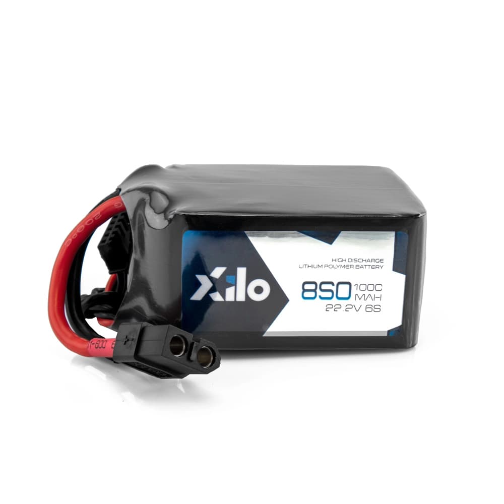 XILO 850mAh 6s 100c Lipo Battery - 22.2 Volt (6 Cell) for fpv drones 4