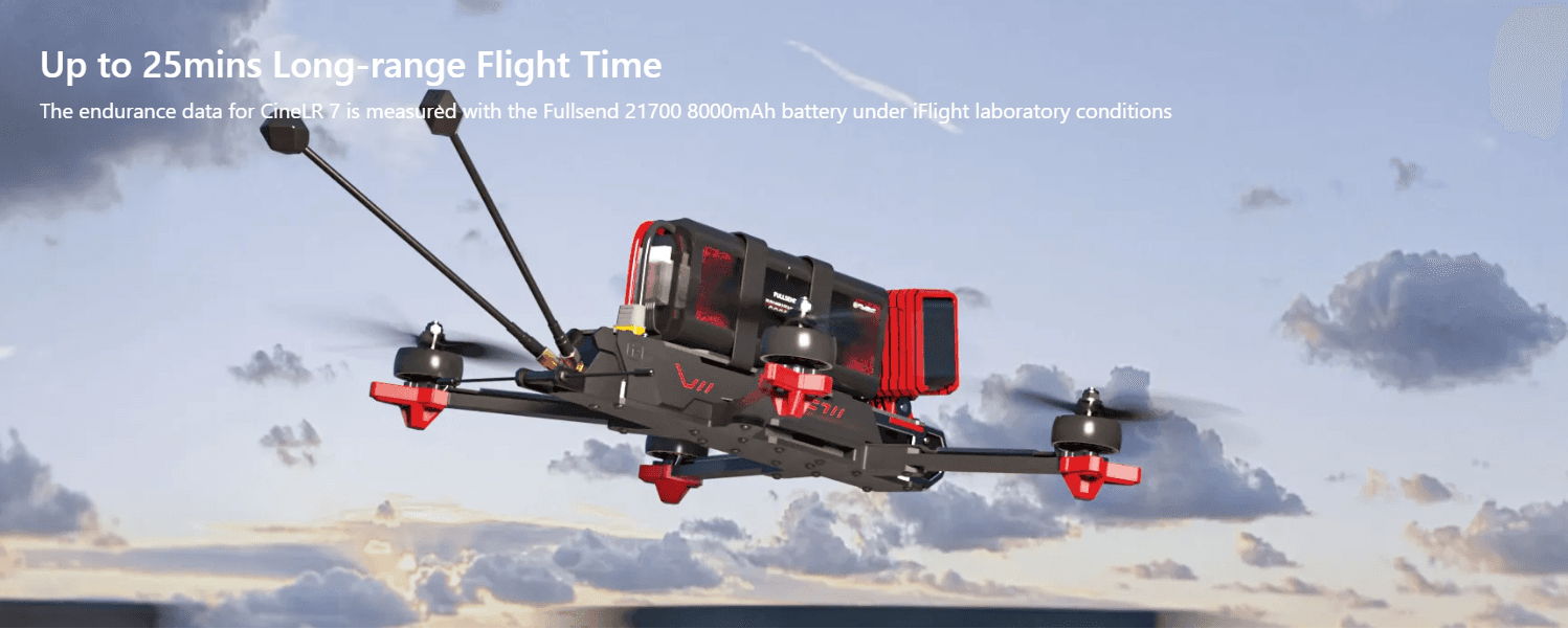 iFlight CineLR 7 BNF DJI O4 Pro + GPS for fpv drones 9