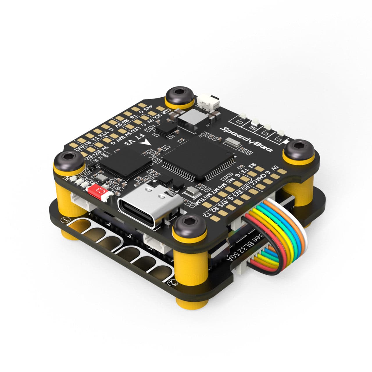 SpeedyBee F7 V3 Stack w/ 50A 3-6S BLHeli_32 128K 4in1 ESC - 30x30mm for fpv drones 1