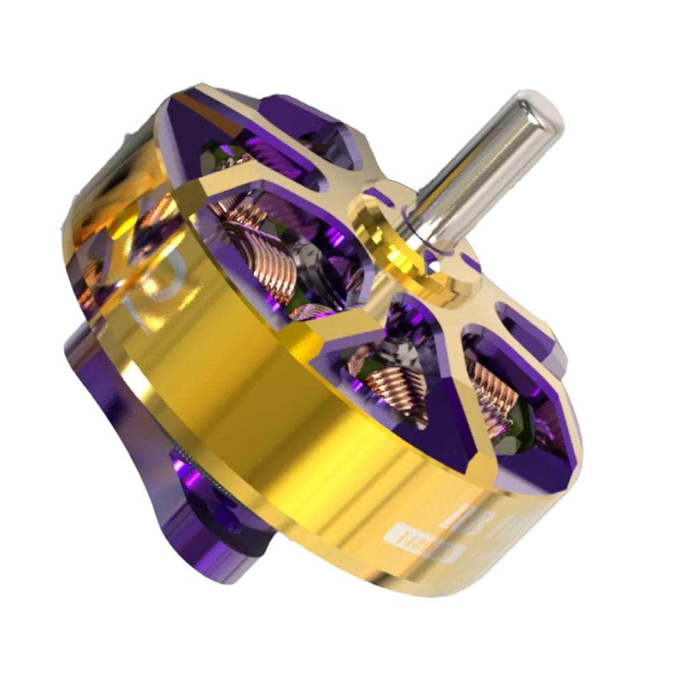Flywoo Robo 1003 14800Kv Micro Motor - Gold/Purple for fpv drones 1
