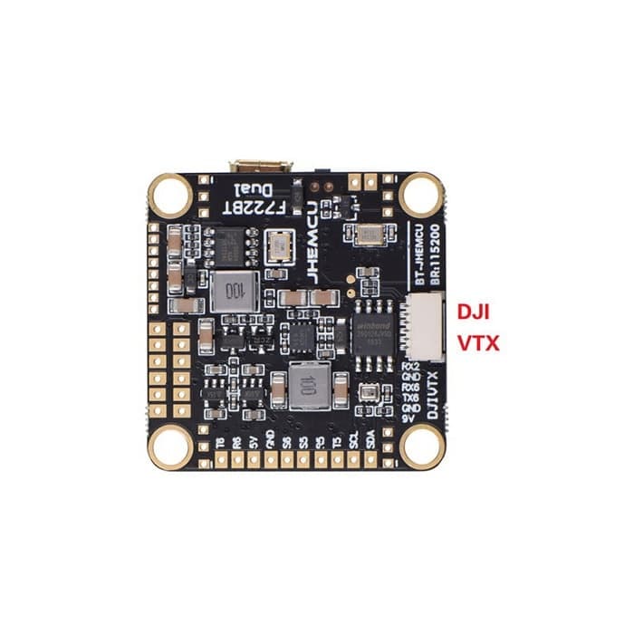 JHE F7 BT Dual Gyro DJI Flight Controller for fpv drones 6