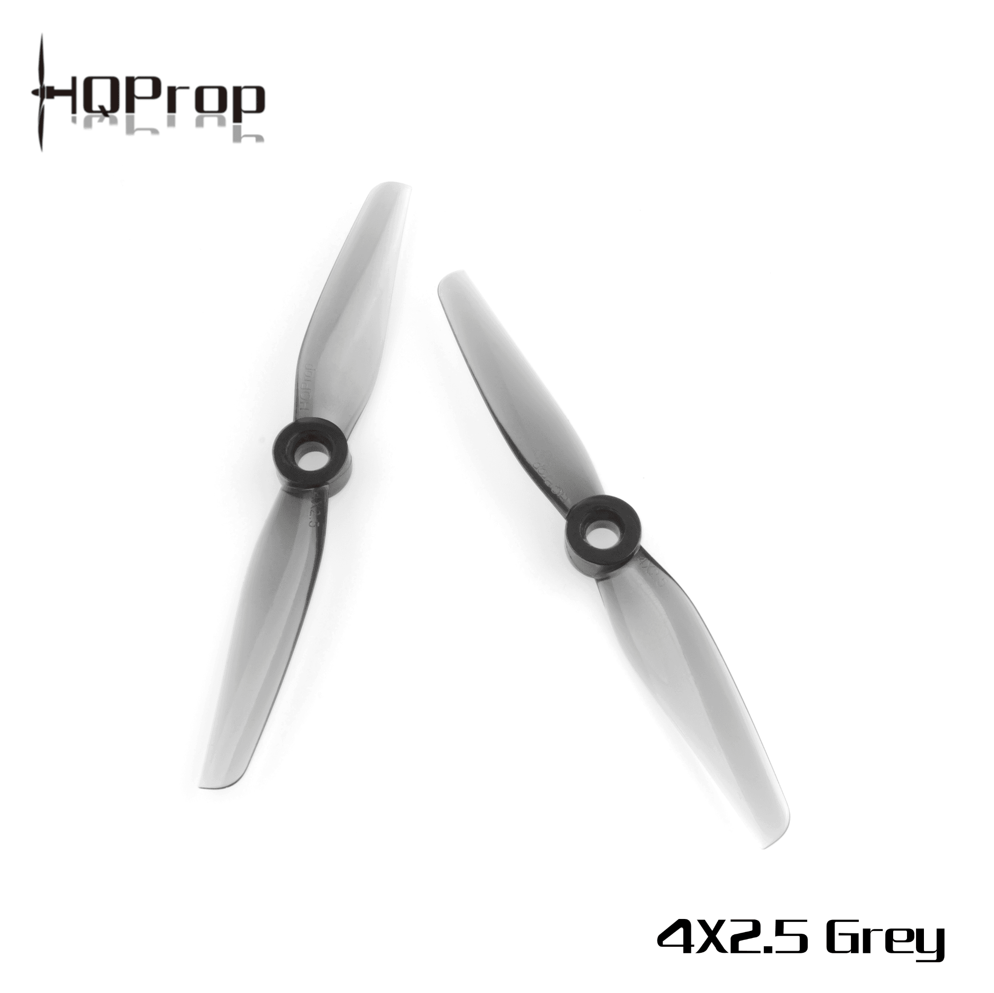 HQ Prop 4x2.5 Grey Propeller (2CW + 2CCW) for fpv drones 1