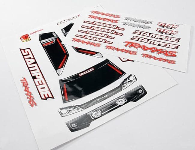 Traxxas TRA3616 Stampede Decal Sheet for fpv drones