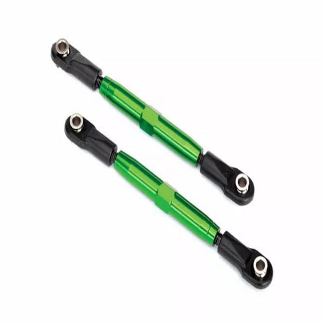 Traxxas 3643G Camber Links Front (Tubes Green-Anodized, 7075-T6 aluminum) XO-1 for fpv drones