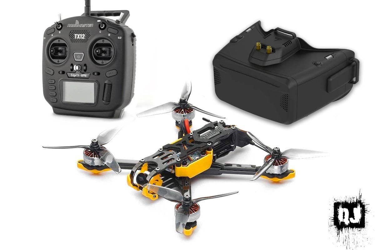 Diatone Roma V2 F5 w/ Skyzone Cobra V4 Goggles & Radiomaster TX16S MK11 Radio RTF Package for fpv drones