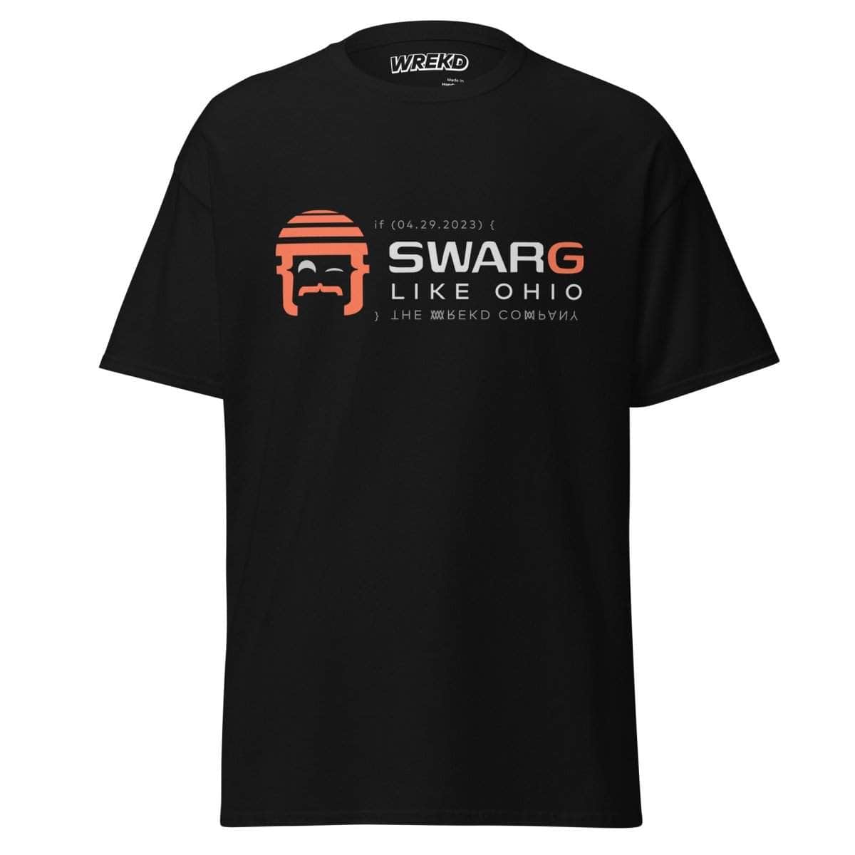 WREKD "SWARG LIKE OHIO" Parody Goggle Dooms Day Men's Classic Tee for fpv drones