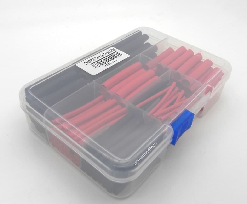 DroneBuildr 240pcs Heat Shrink Tube Kit for fpv drones