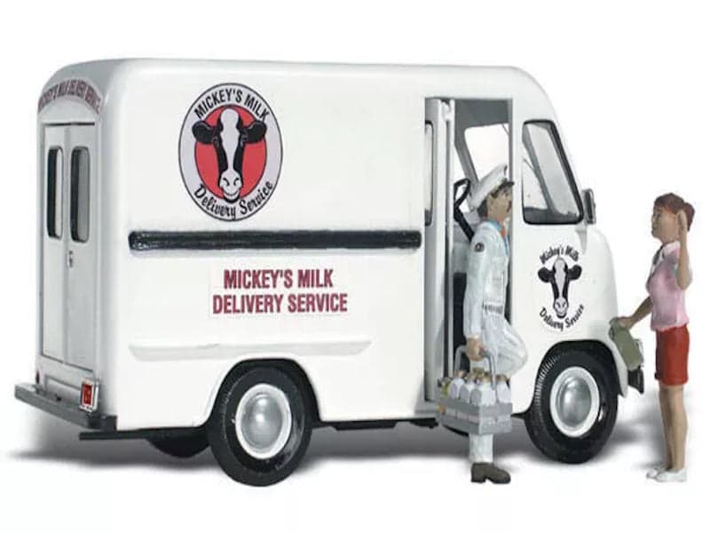 Woodland Scenics AS5529 HO Mickey's Milk Delivery Vehicle Figure Kit/Vehicle for fpv drones