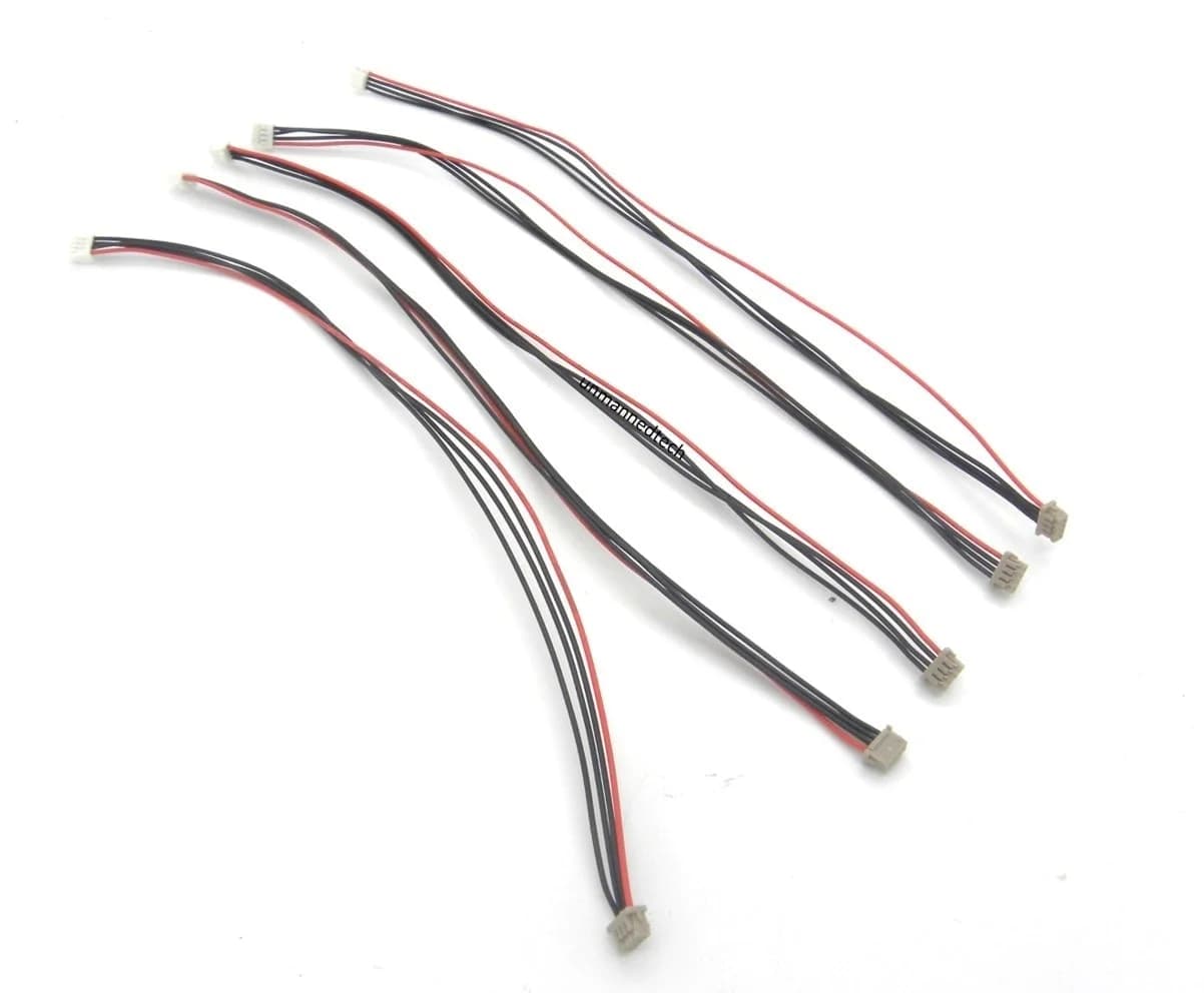 Male JST GH1.25 4 pin connectors to DF13 4pin - Pack of 5