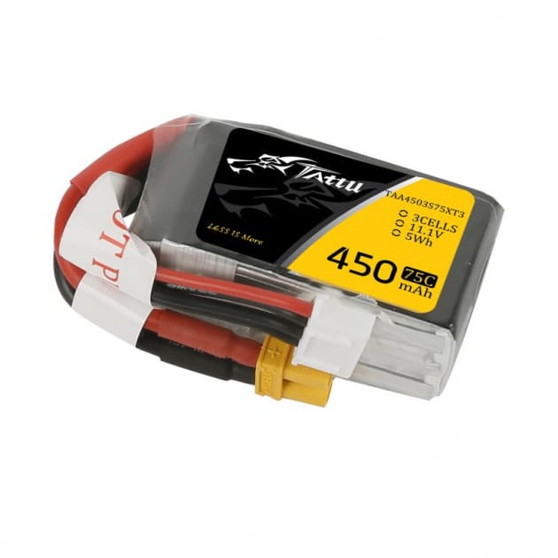 Tattu Tattu 450mAh 3S 75C battery for drones for fpv drones 1