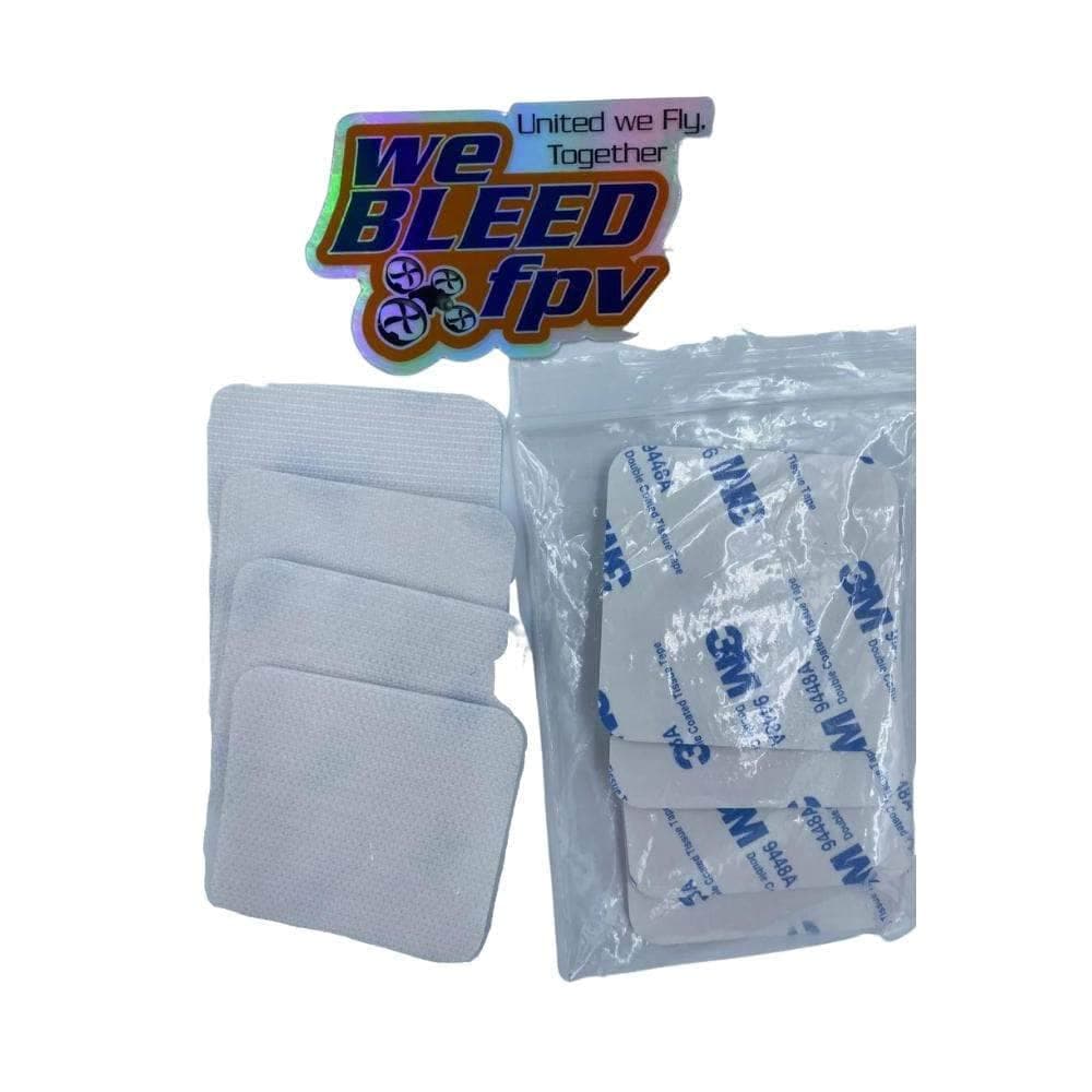DIY - Velcro Hook/Male Side QTY 8 Per Pack for fpv drones 2