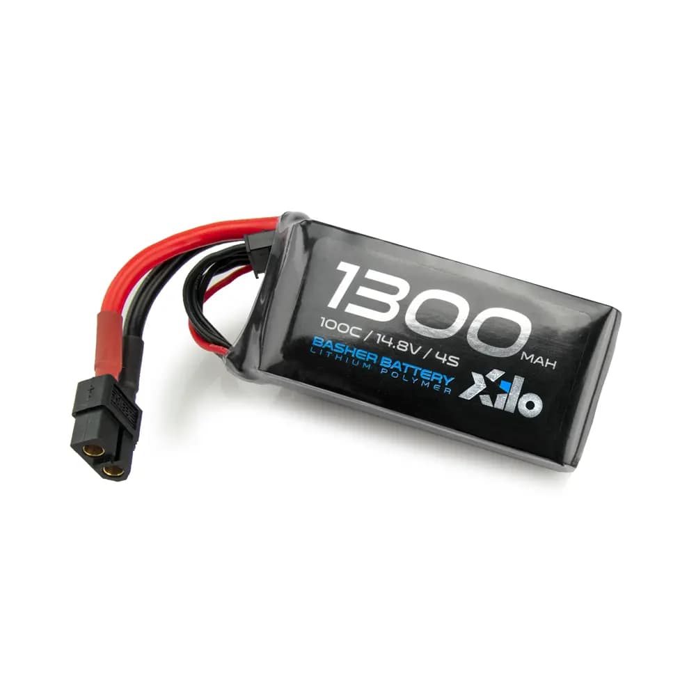 XILO 1300mAh 4S 100c Basher LiPo Battery XT60 - 1.7