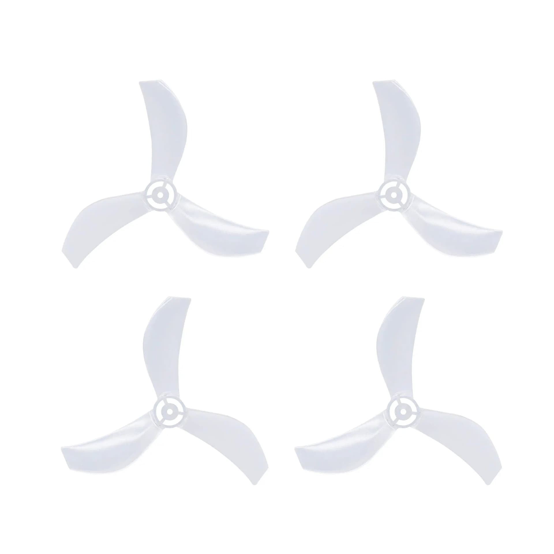 NewBeeDrone Azi 1615-3 / 1.6" Tri-Blade Micro/Whoop FPV Drone Props for 1mm Shaft (8 Pack) - Choose Color for fpv drones 3