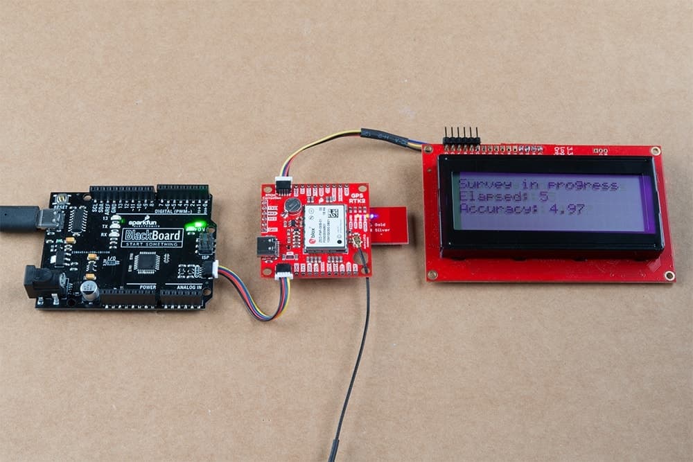 SparkFun GPS-RTK2 Board - ZED-F9P (Qwiic) for fpv drones 4