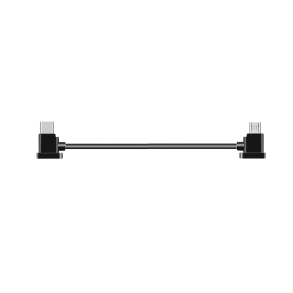 USB Type C 90º naar Micro-USB 90º Kabel - 15cm for fpv drones