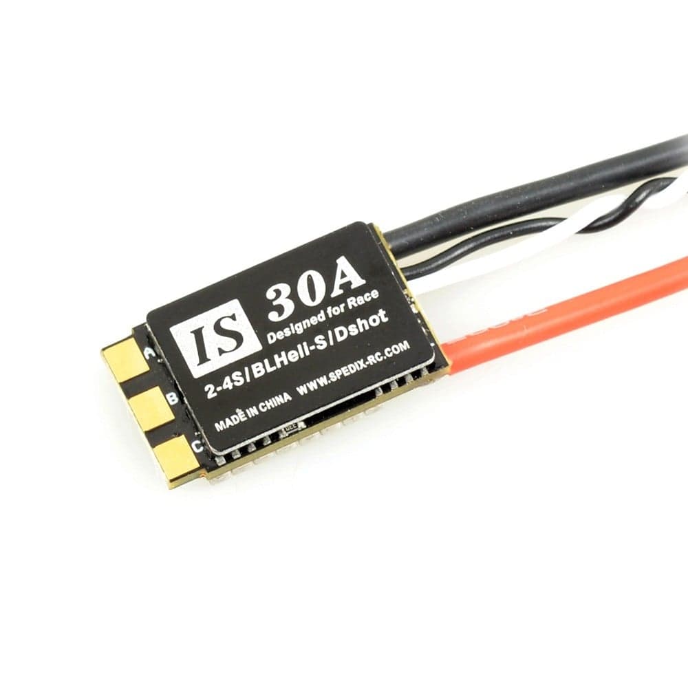 Spedix IS30 2-4S BLHeli_S DShot 600 30A ESC for fpv drones