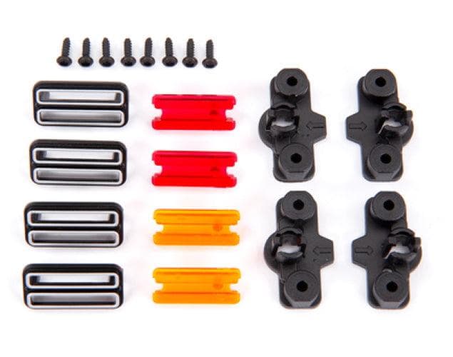 Traxxas 9116 Marker Light Housing (4) /Marker Light Mount (4) TRX-4 for fpv drones