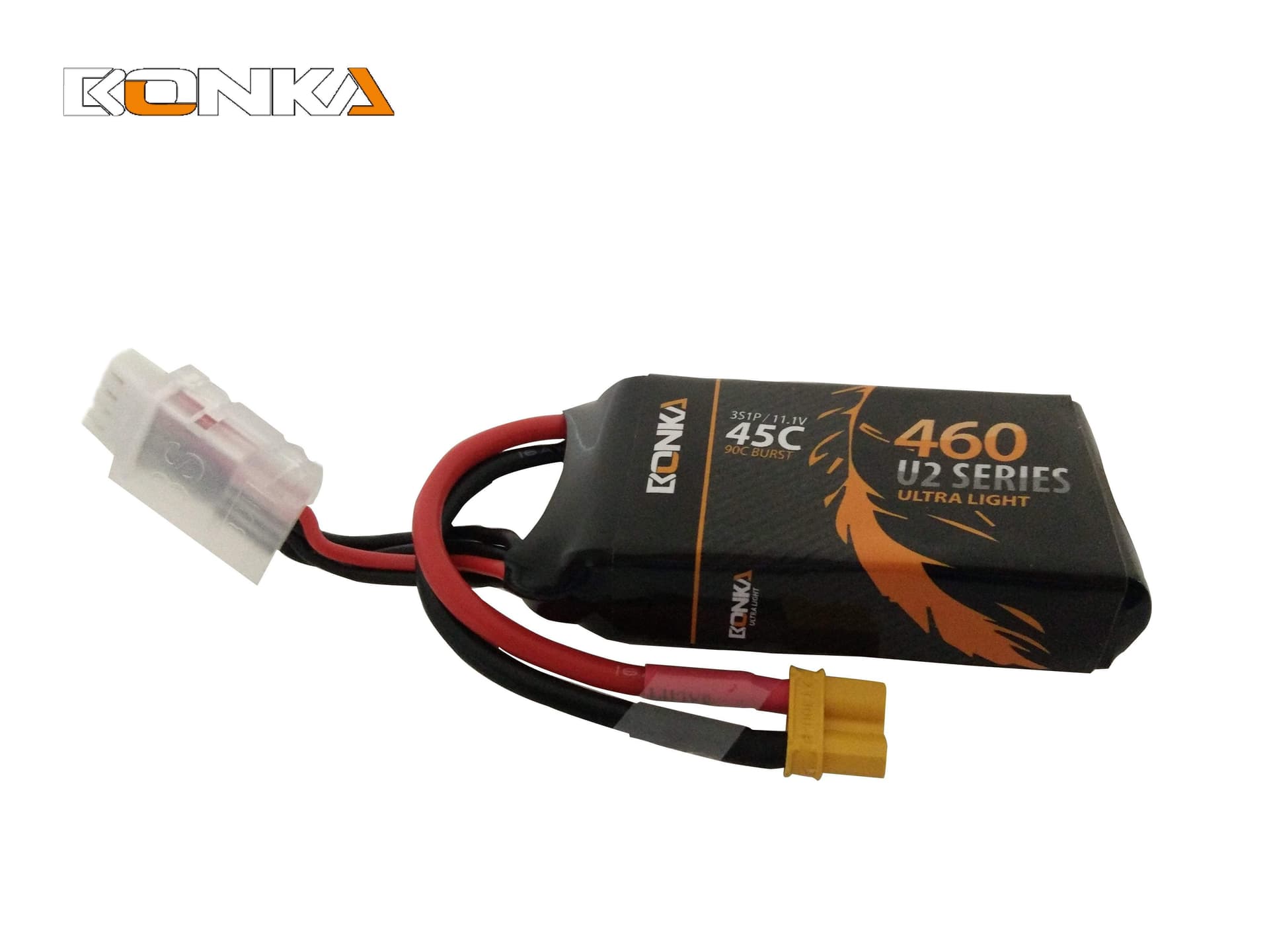Bonka 460mAh 45c 3s XT30 Lipo Battery BKU2-460/45-3s [DG] for fpv drones 1