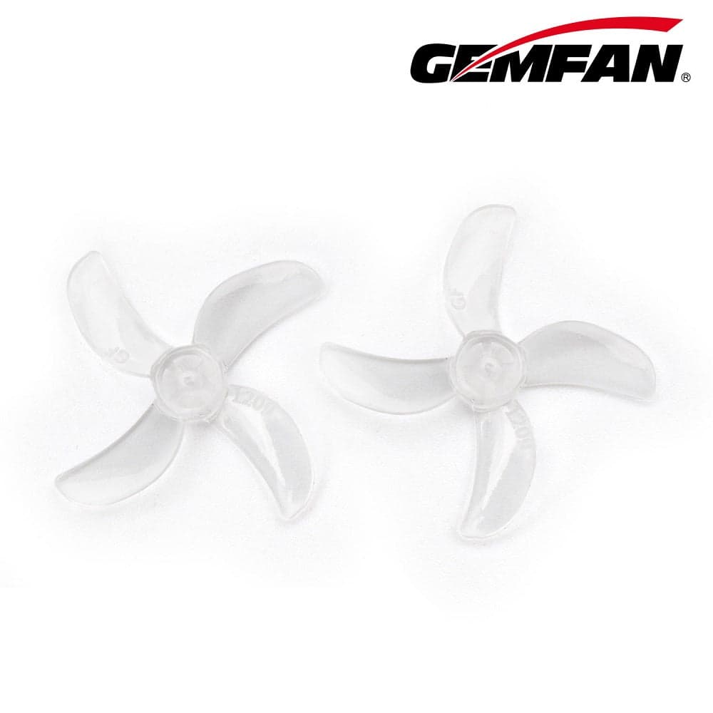 Gemfan 1209-4 31MM Quad blade 1mm Shaft (4CW+4CCW) Poly Carbonate - Choose Color for fpv drones 6